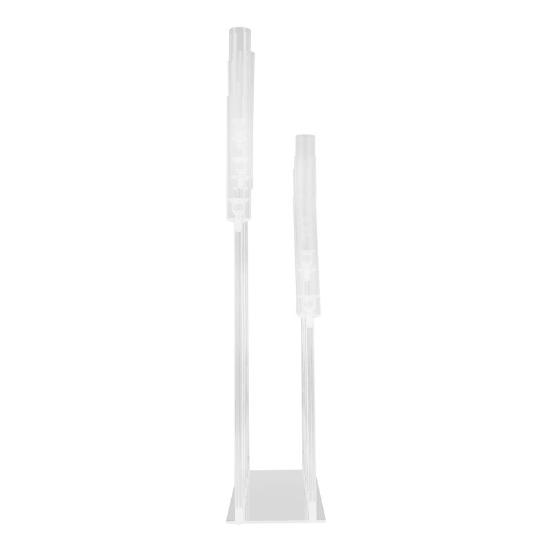 4Pcs Acrylic Candle Holders, 10, 42.52" H x 11.02" W x 11.02" D
