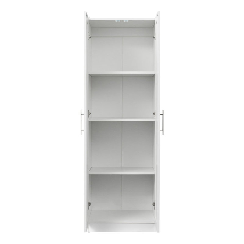 Armoire haute, armoire de cuisine avec 2 portes, armoire d'appoint