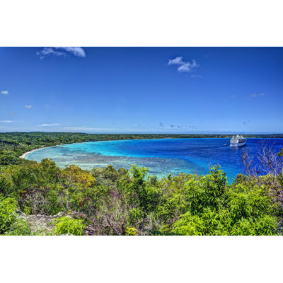 South Pacific Paradise - Wrapped Canvas Print