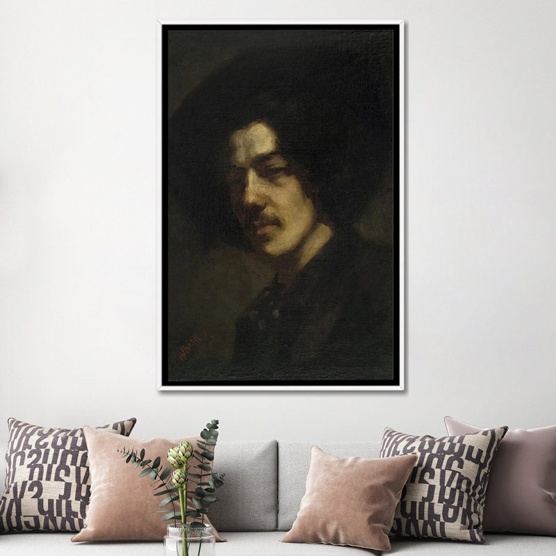 Print, 152.4 cm H x 101.6 cm W x 4.445 cm D, White