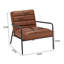 Avari Faux Leather Armchair