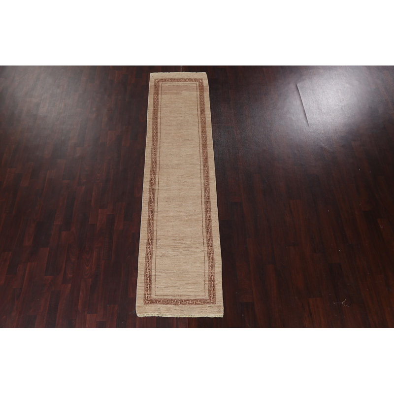 Tapis de couloir terre cuite Gabbeh 2x10