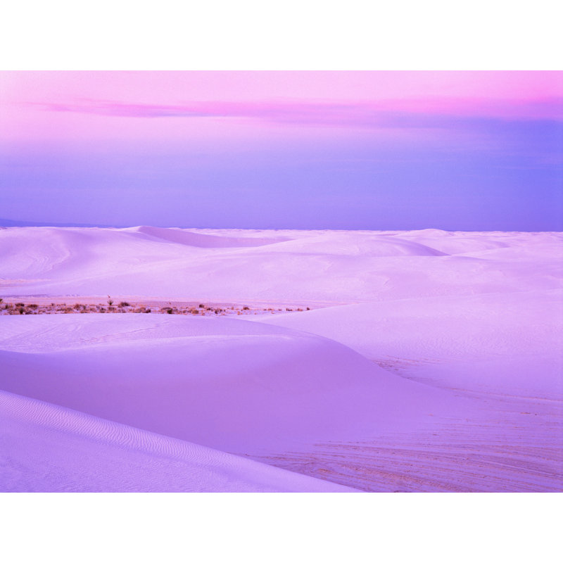 «White Sands Twilight Pastel» par Bruce Heinemann, H 17,25 po x l 21,25 po x P 0,875 po