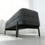 Banc rembourré gris-538868165
