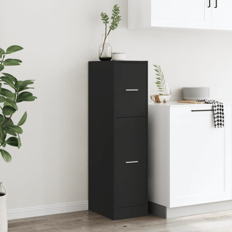30cm Sideboard, Black