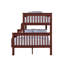 Lit superposé en cerisier Marita (simple / double)-211296445