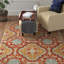 Tapis floral en laine touffeté à la main Vahakn-1238745105
