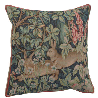 Animal Print Cotton Blend Pillow Cover