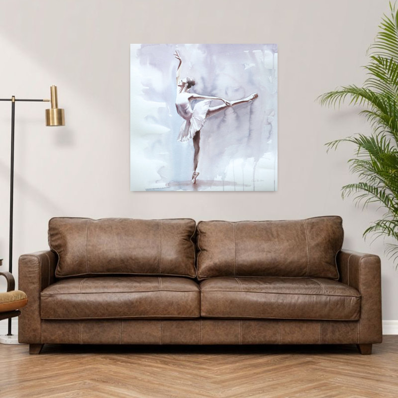 Art contemporain abstrait arabesque sombre, H 36 po x l 36 po