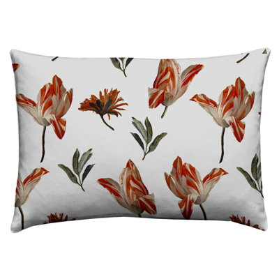 Aerne Floral Rectangular Cushion