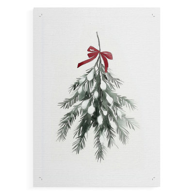Fêtes de Noël, art DCCCL XXVII - Impression sur toile seulement - NON-CADRE