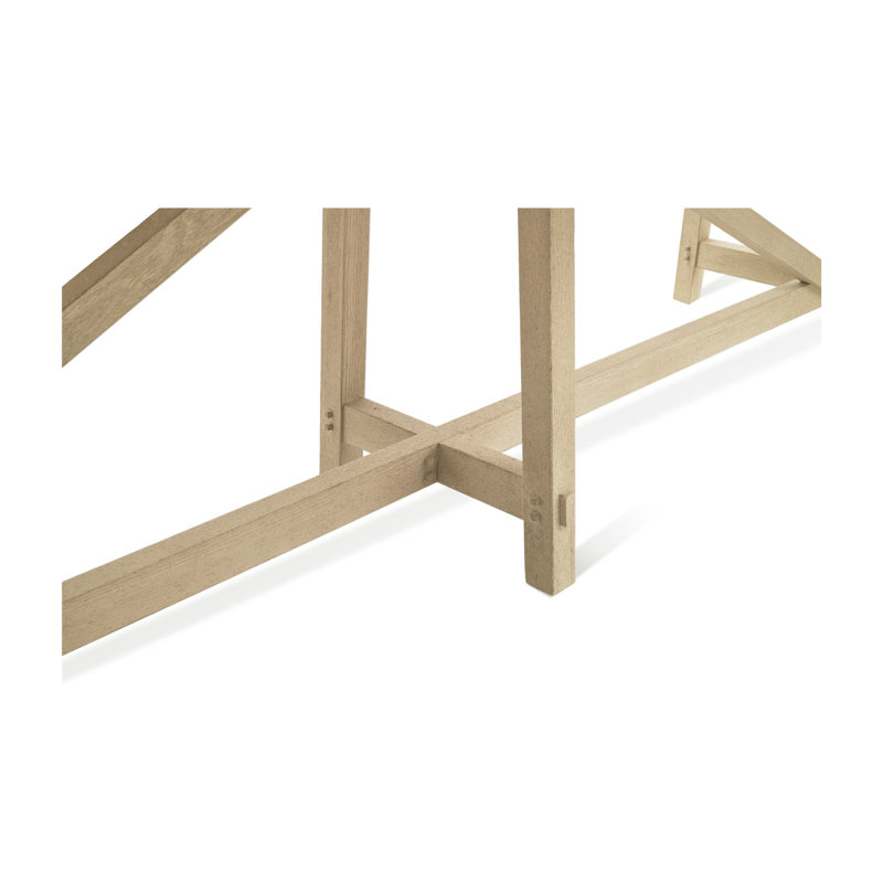 Sidereal Solid Oak Dining Table, Stripped Oak