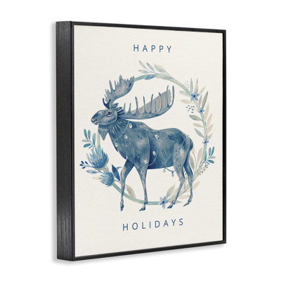 «Holiday Greeting with Moose», une conception de Grace Andersson