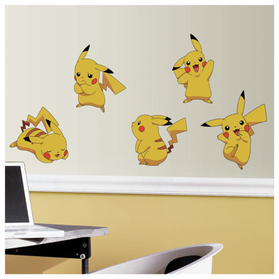 Pokemon Movies/Music/TV/People Non-Wall Damaging Wall Decal