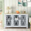 Buffet décoratif 3 portes Anadia avec tablettes réglables-373912702
