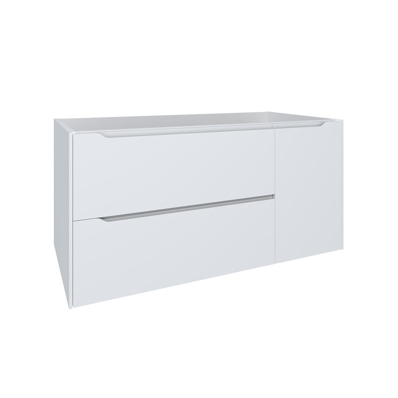 Cenit 40'' Bathroom Vanity Base Only, Matte White