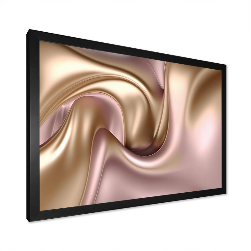Genesis - Print on Canvas, Black Framed, 12" H x 20" W x 1" D