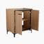 Base de meuble-lavabo 30 po sans lavabo, armoire de rangement avec portes, bois d'ingénierie