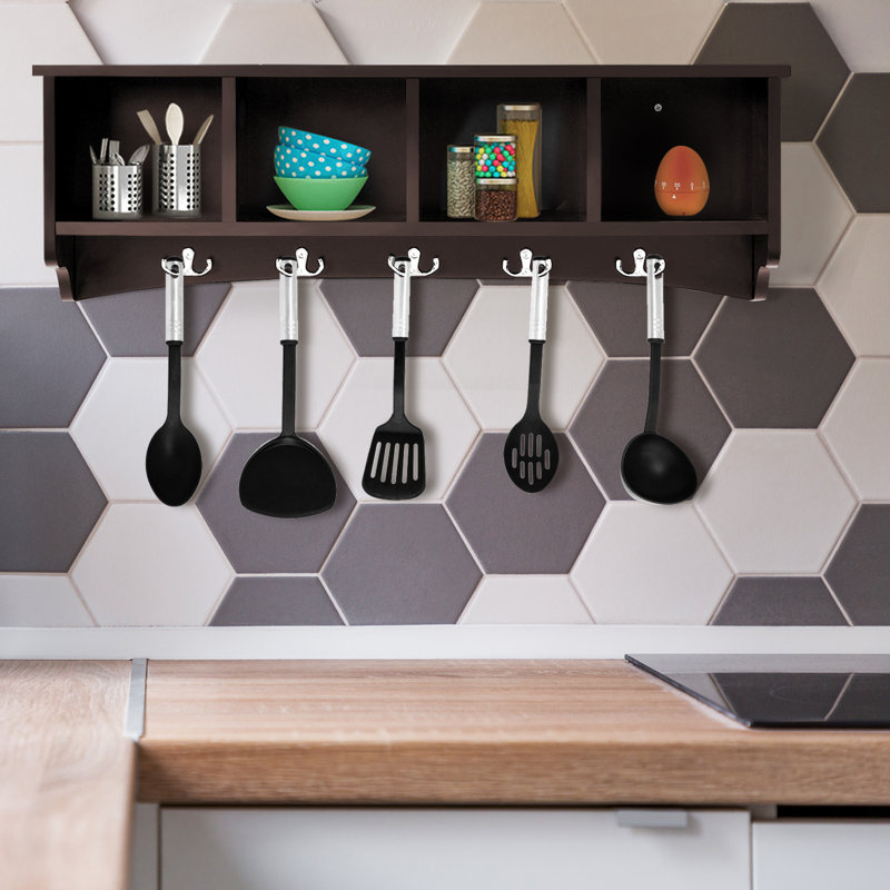 Alonnah Accent Shelf, Coffee
