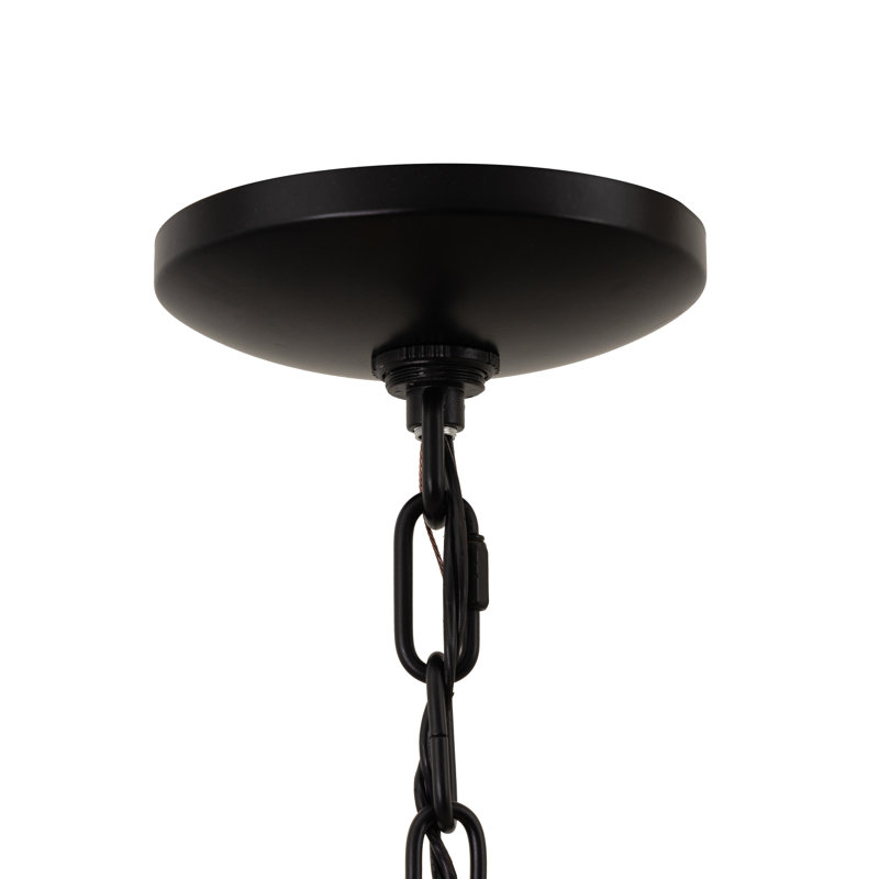 Grand luminaire suspendu en rotin 3 lumières