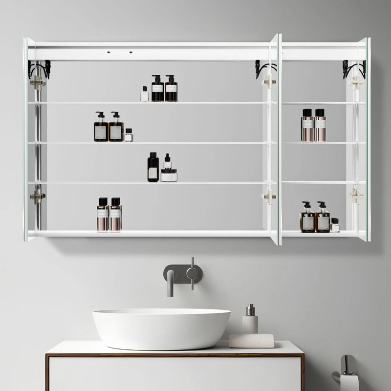 Miroir réglable pour armoire à pharmacie l 30 po H 30 po Crescen