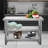 VEVOR Stainless Steel 60'' L x 14'' W x 34'' H Prep Station-97811094