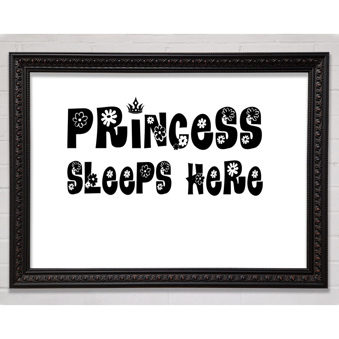 Princess Sleeps Here