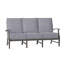 Croquet 76" Wide Outdoor Patio Sofa with Cushions-1327499859-1327504184-1327504166