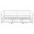 Twin Size Metal Daybed With LED And Adjustable Trundle, Pop Up Trundle-1540802504