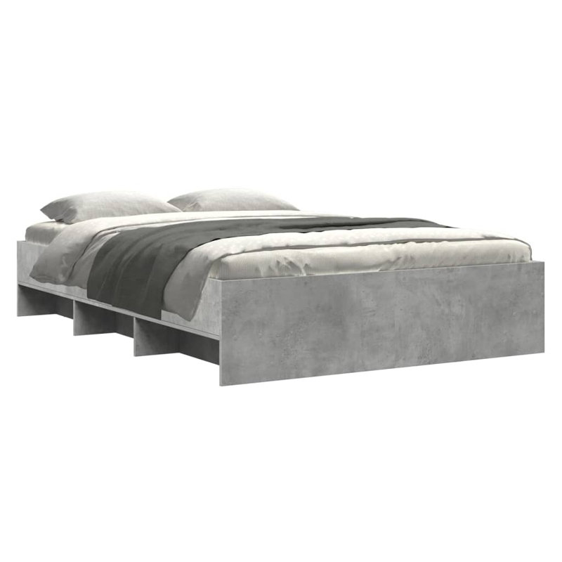 Bed Frame, Kingsize (5'), Concrete Grey