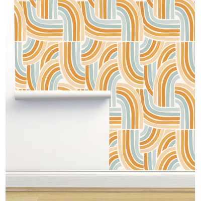 Rouleau de papier peint texturé L 2,16 pi x l 5 po Erin Kendal Designs