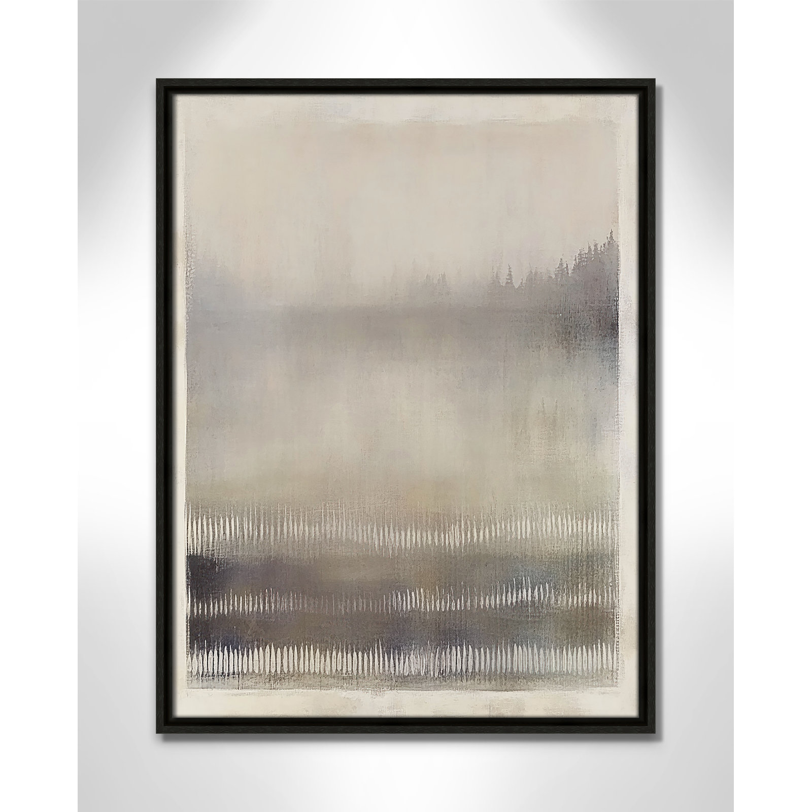 Balanced Silence III Print by Irena Orlov, 25.5" H x 19.5" W, Espresso Floater
