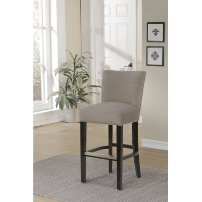 Savannah Curved Back Upholstered Barstool