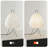 19" Modern Table Lamp With Paper Shade