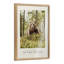 «Bathroom in the Woods» - Cadre photo, impression sur bois