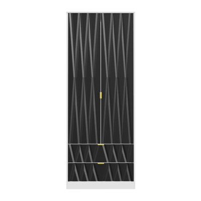 Fully Assembled Efka Diamond Wardrobe