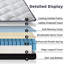 Matelas hybride moyen Alwyn Home Innerspring Matress In a Box-681211200