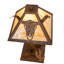 Lampe de table 21" pour le crâne de boeuf