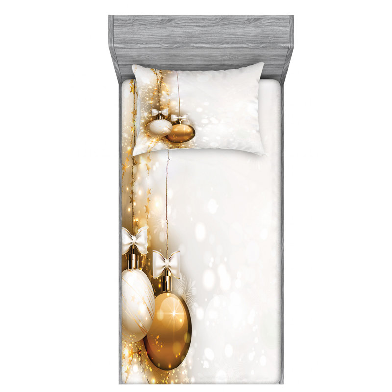 Microfiber Sheet Set, Twin XL Sheet Set with Fitted Sheet
