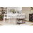 3-Tier Vintage Oak Bar Cart With Wheels Wine Rack And Stemware Holders, Rolling Wood Metal Beverage Serving Cart For Home-1231291784