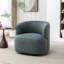 Fauteuil demi-tonneau pivotant de 32 po Tybias-715536401