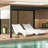 Quick Assembly S-shaped Pool Lounger, Ergonomic Design, Comfortable and Breathable, Essential for Outdoor Relaxation（Set of 2）-36025023-38979751