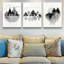 3 Piece Wrapped Canvas Print-641302745