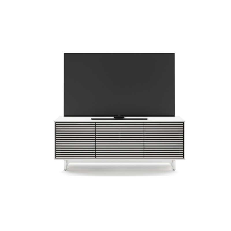 Align Media Console, Satin White