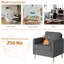 Fauteuil d'appoint 28,7 po-1640640760