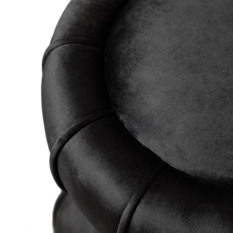 Washington Stool, Black, Black