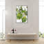 Tropical Jungle Tree Modern White - peinture sur toile-71089573-71089585