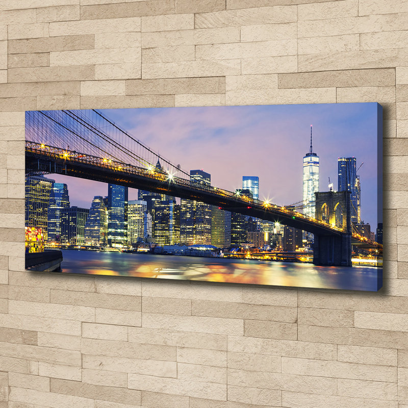 Brooklyn Bridge - Wrapped Canvas Print