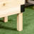 2 Tier Wooden Elevated Planter Box, Raised Garden Bed With Trellis For Veggies, 55" H X 25.5" W, Natural Trellis, D 42.5" Wood