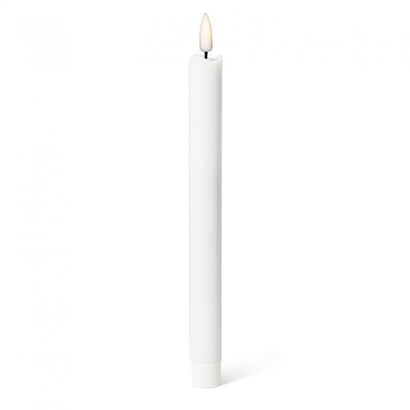 Bougie sans flamme et sans parfum, Blanc